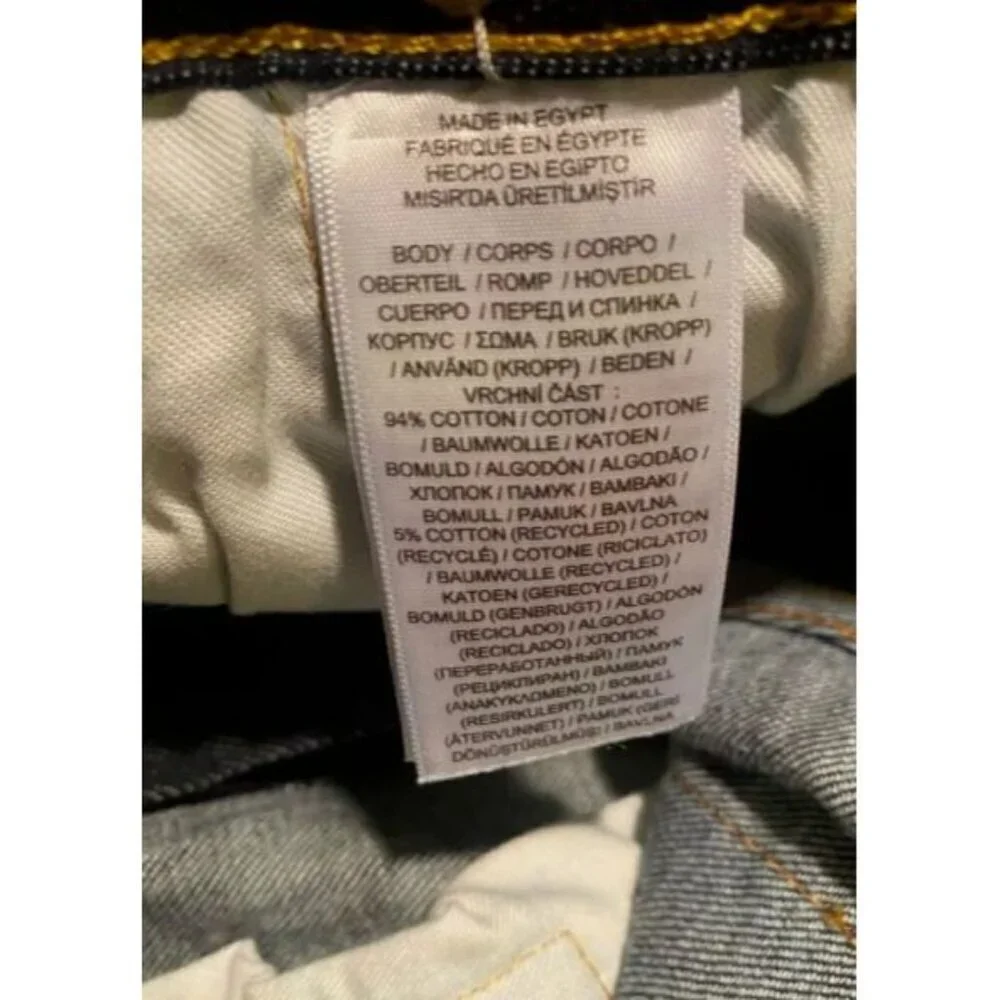 NEW Polo Ralph Lauren Boy Sz 20 Hampton Straight Stretch Jeans Dark Wash Classic